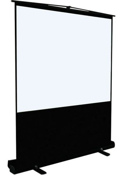 221x123 cm Taşınabilir Portatif Pull Up Floor Screen Projeksiyon Perdesi